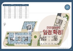 이편한세상 동대구역 센텀스퀘어 4층면적