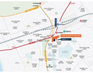 이편한세상 동대구역 센텀스퀘어 premium location map